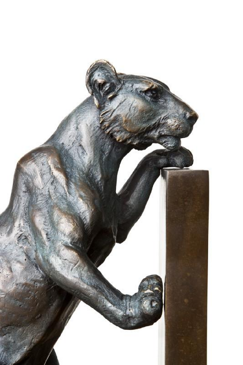 Serre-livres en bronze | Eichholtz Lioness | Meubleluxe.fr