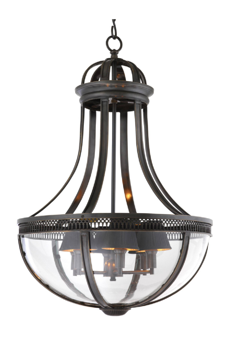 Lustre lanterne noir | Eichholtz Capitol Hill L | Meubleluxe.fr