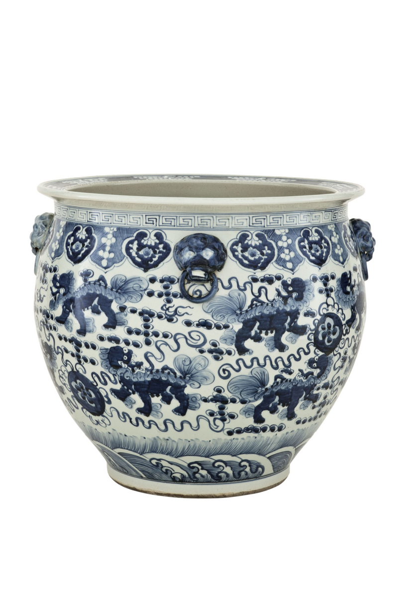 Ceramic Chinese Vase | Eichholtz Fishbowl | Meubleluxe.fr