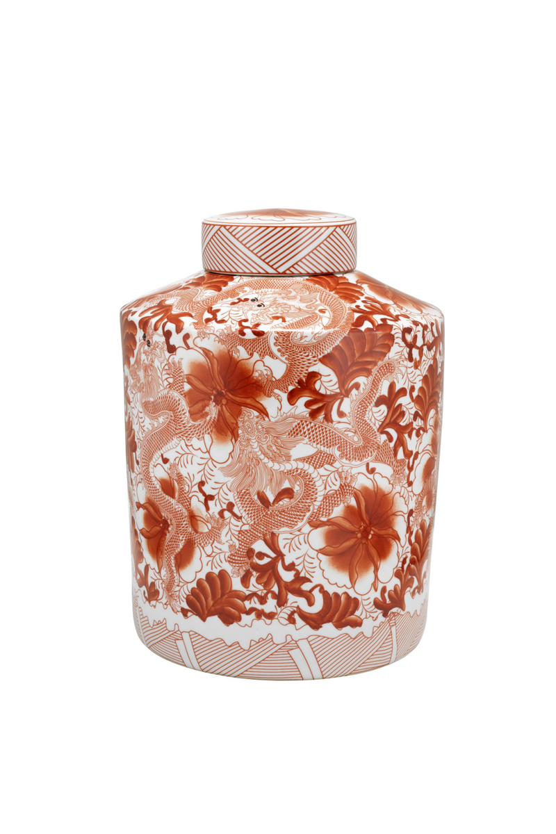 Vase oriental en porcelaine | Eichholtz Artemisia | Meubleluxe.fr