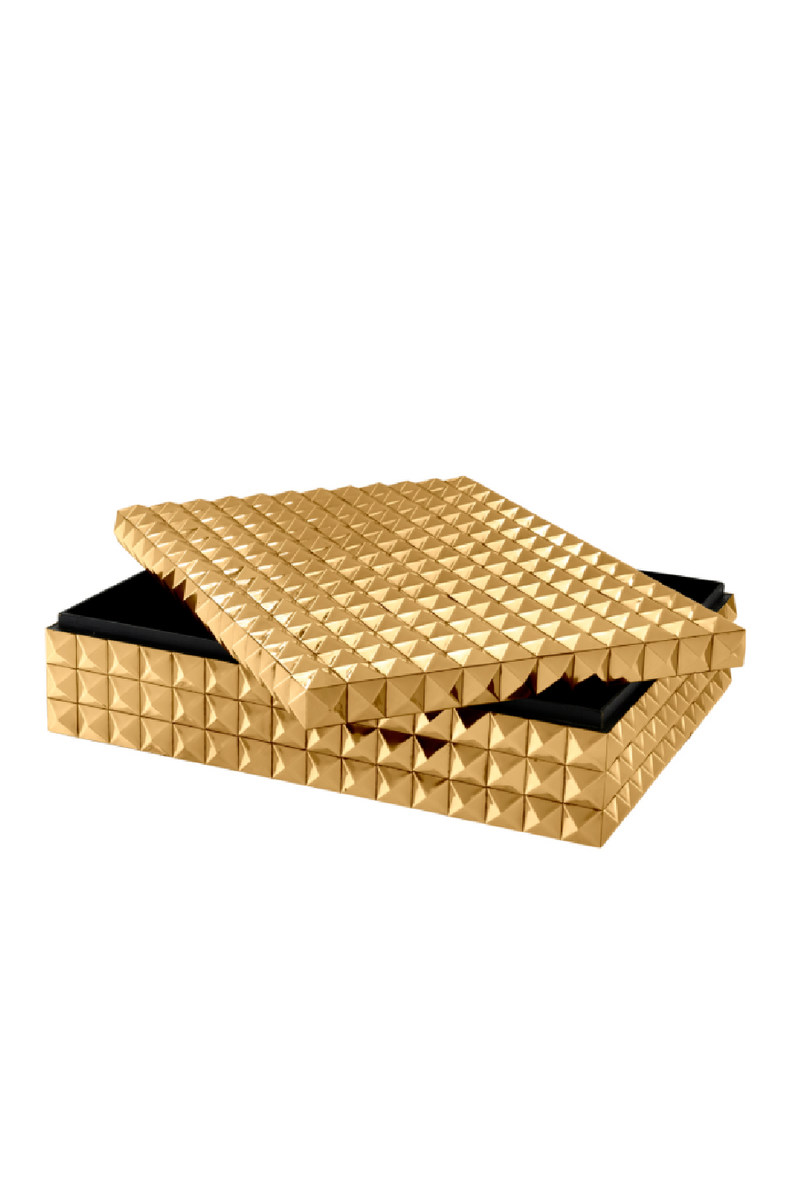 Boîte décorative doré L | Eichholtz Vivienne | Meubleluxe.fr