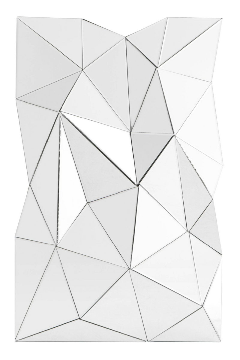 Miroir sculpture géométrique | Eichholtz Boyton | Meubleluxe.fr