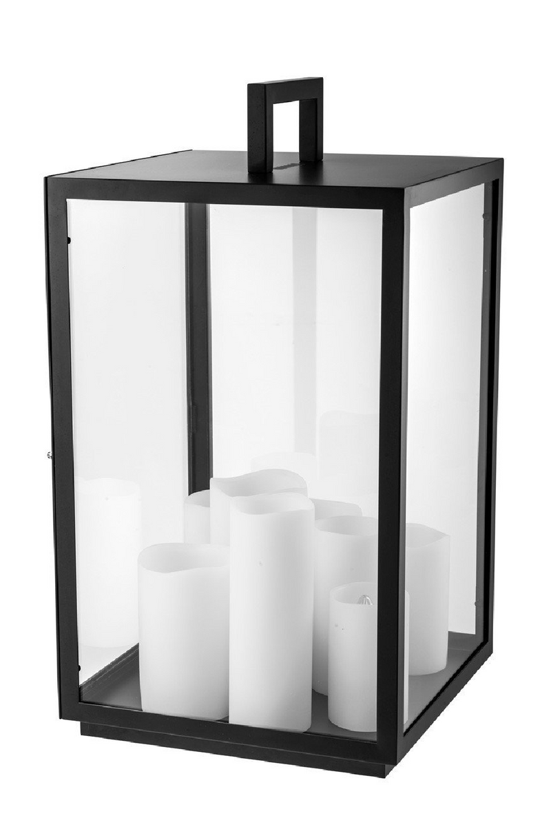 Lampe lanterne en verre | Eichholtz Debonair | Meubleluxe.fr