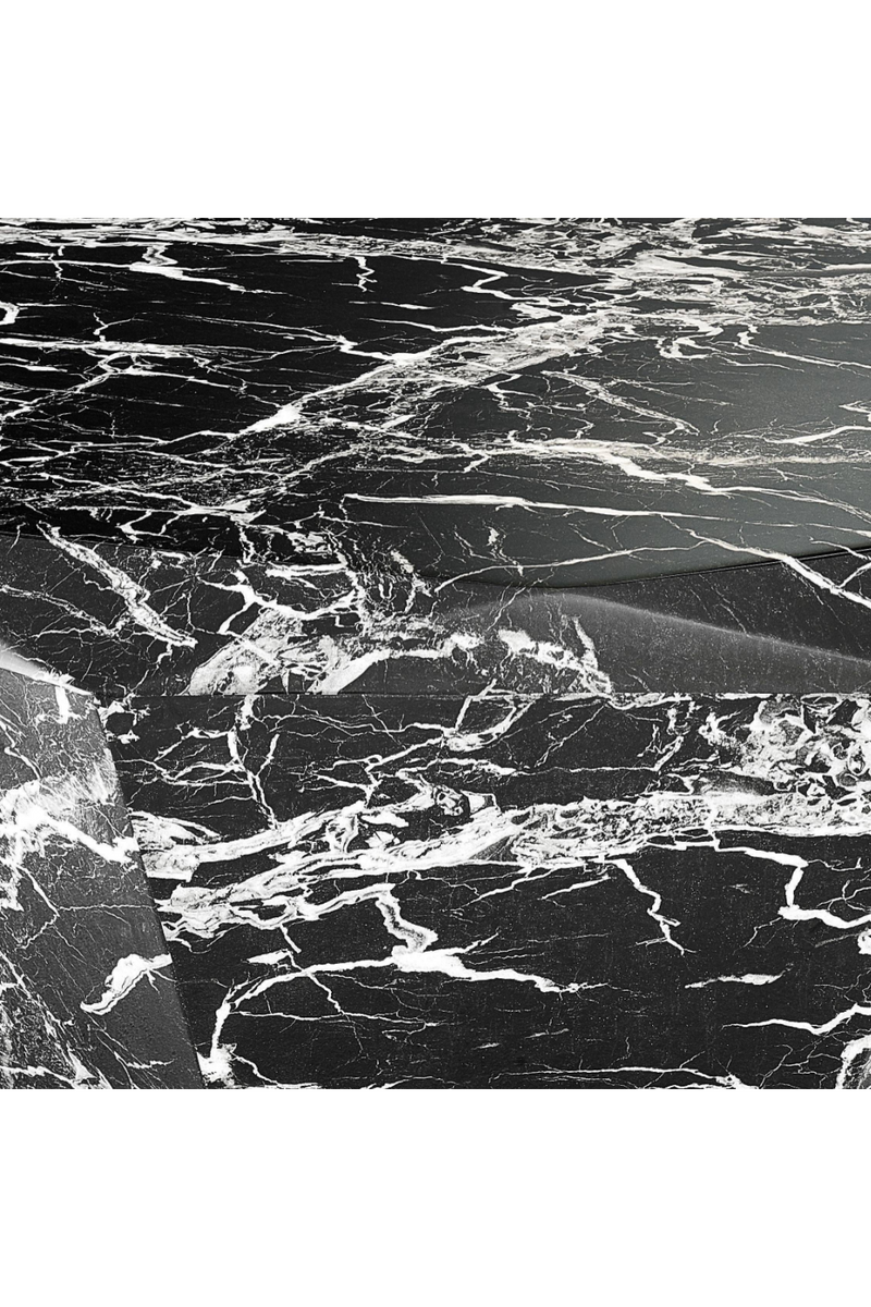 Table basse en marbre noir | Eichholtz Diamond | Meubleluxe.fr