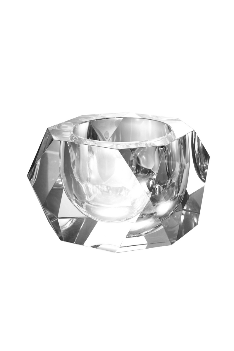 Vide-poche en cristal | Eichholtz Tampa | Meubleluxe.fr
