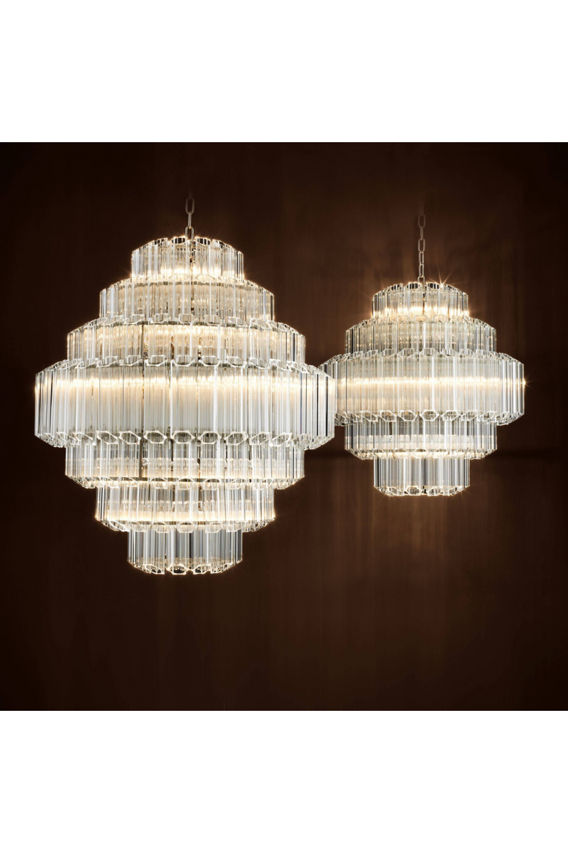 Glass chandelier | Eichholtz Vittoria S