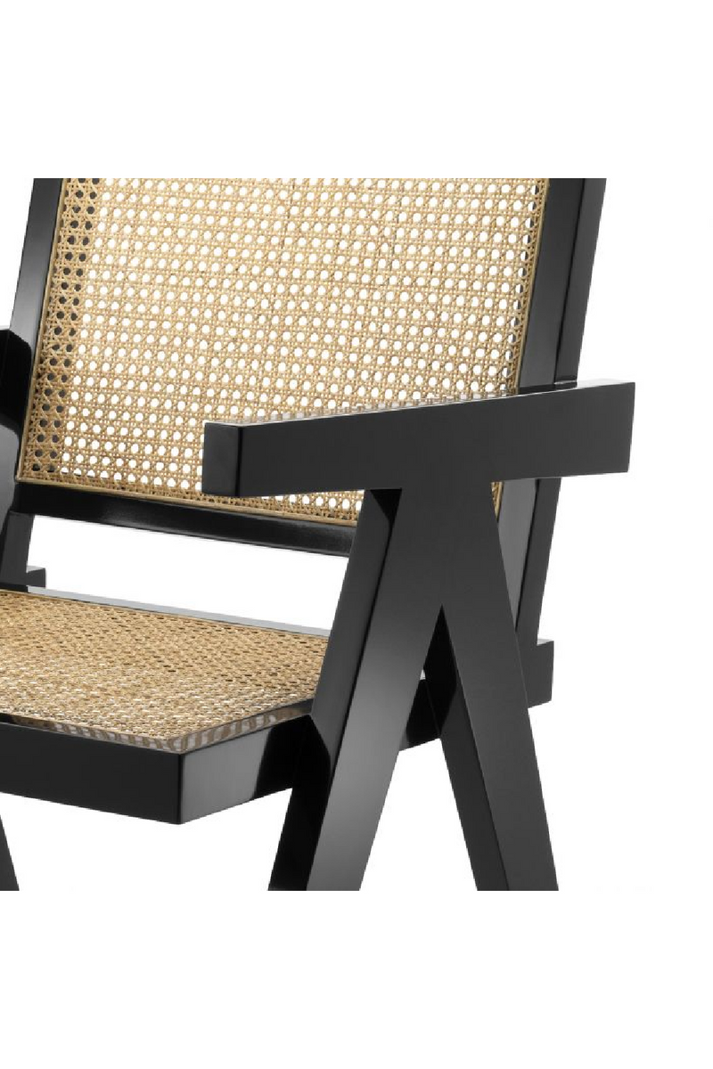 Chaise de salle à manger noire | Eichholtz Adagio | Meubleluxe.fr