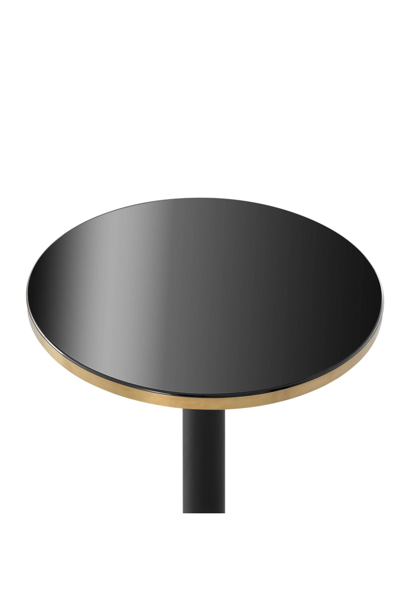 Table ronde noire | Eichholtz Avoria | Meubleluxe.fr