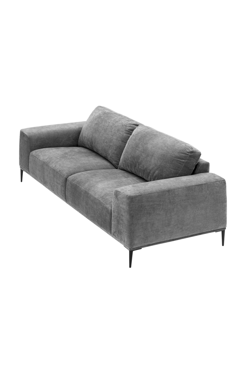 Canapé 3 places en tissu gris | Eichholtz Montado | Meubleluxe.fr