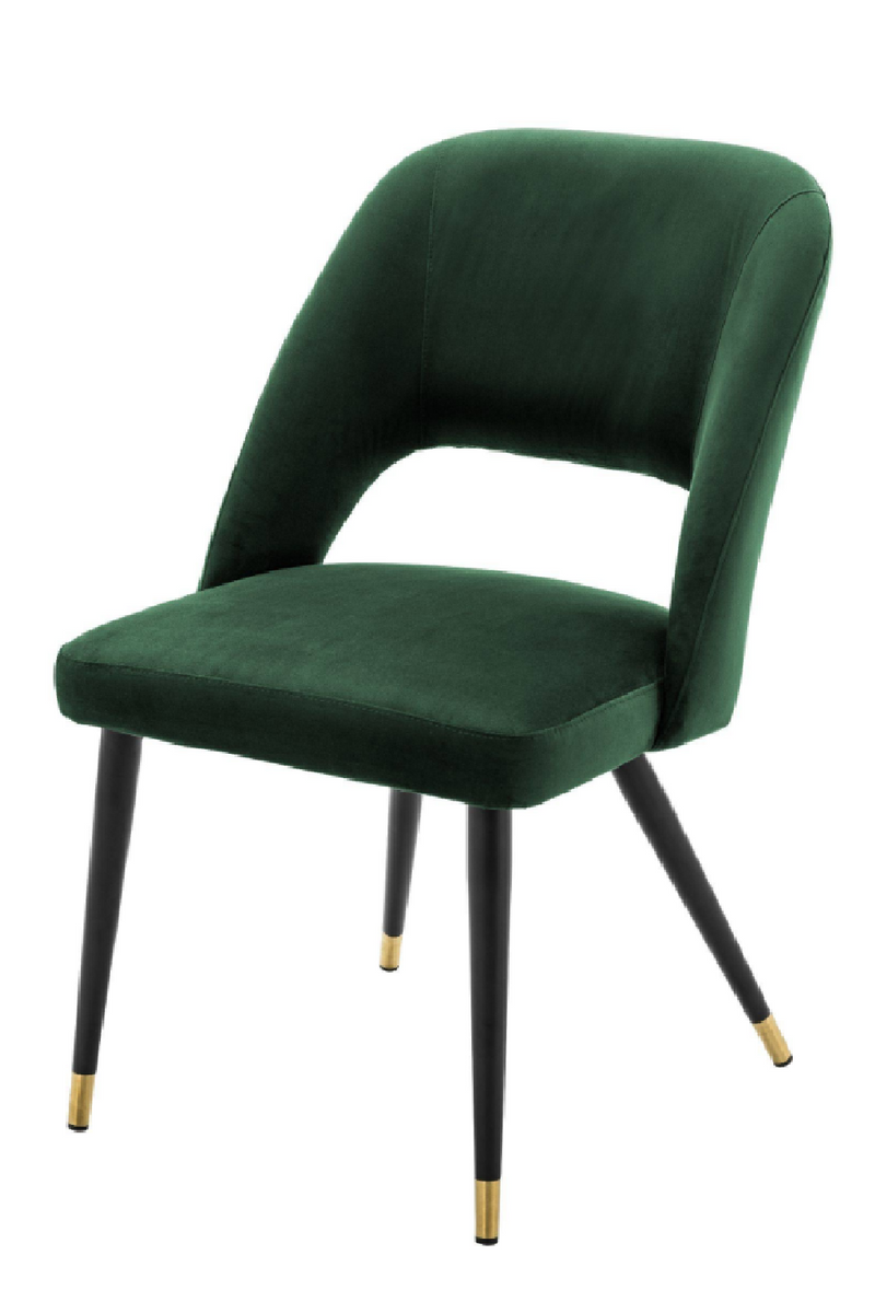 Chaise de salle à manger verte | Eichholtz Cipria | Meubleluxe.fr