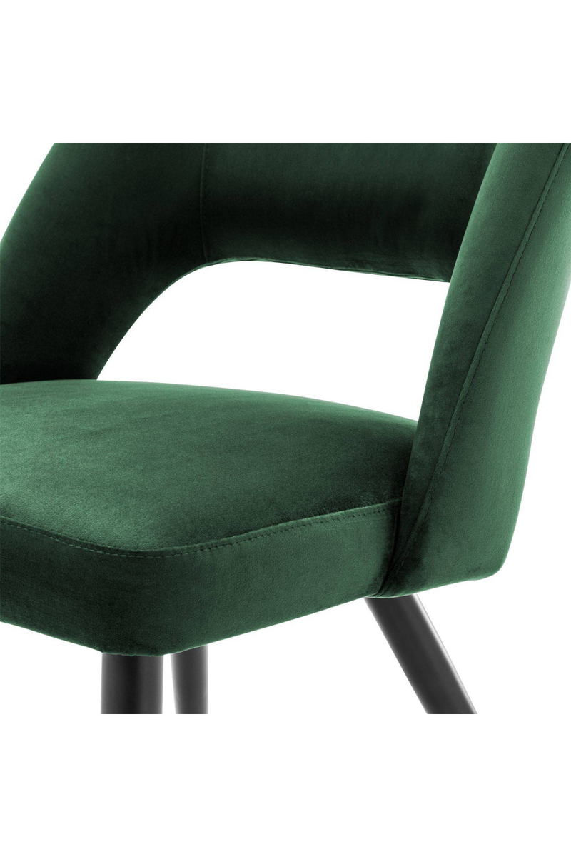 Chaise de salle à manger verte | Eichholtz Cipria | Meubleluxe.fr