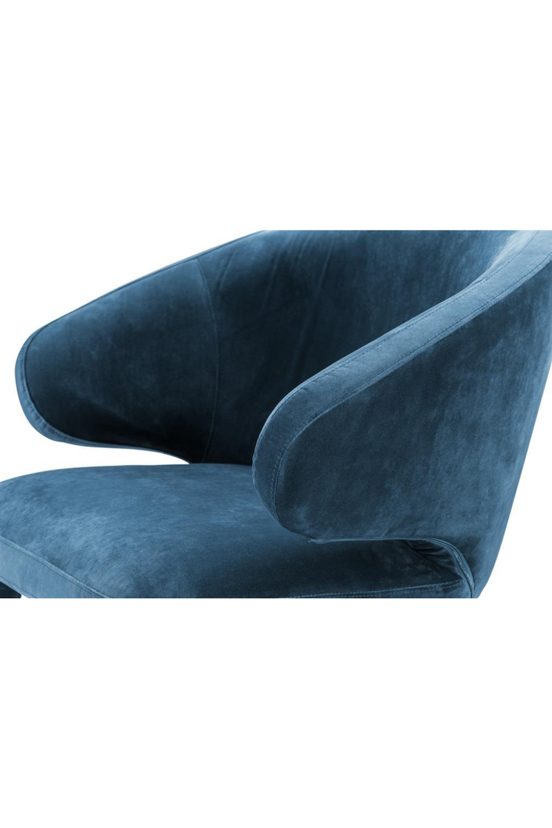 Chaise de salle à manger bleue | Eichholtz Cardinale | Meubleluxe.fr