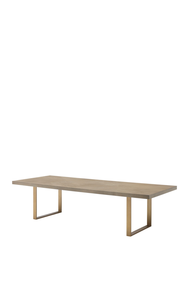 Table de salle à manger en chêne | Eichholtz Remington 118" | Meubleluxe.fr
