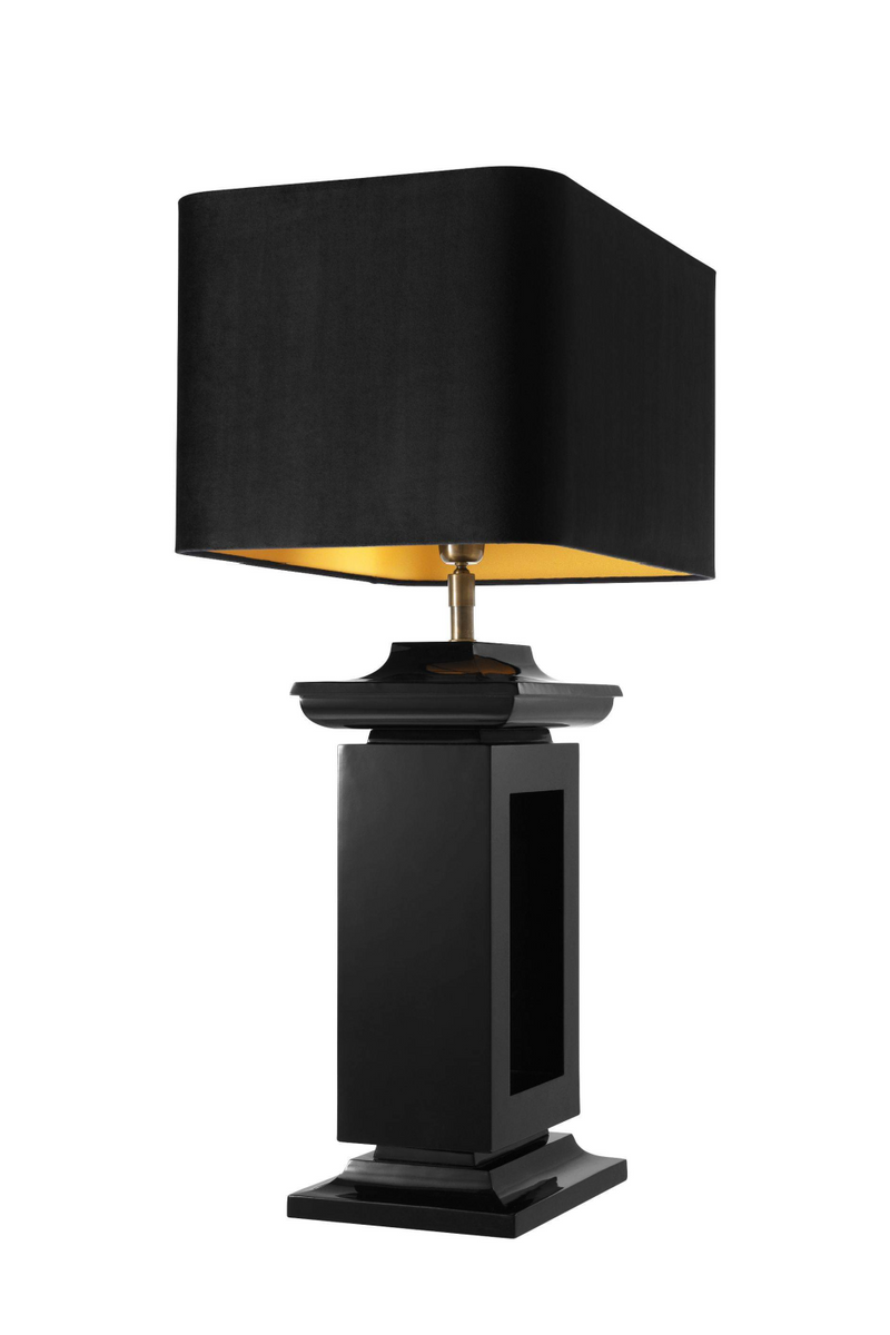 Lampe noire orientale | Eichholtz Mandarin | Meubleluxe.fr