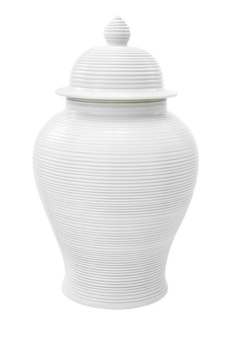 Pot en porcelaine blanche -L- | Eichholtz Celestine | Meubleluxe.fr