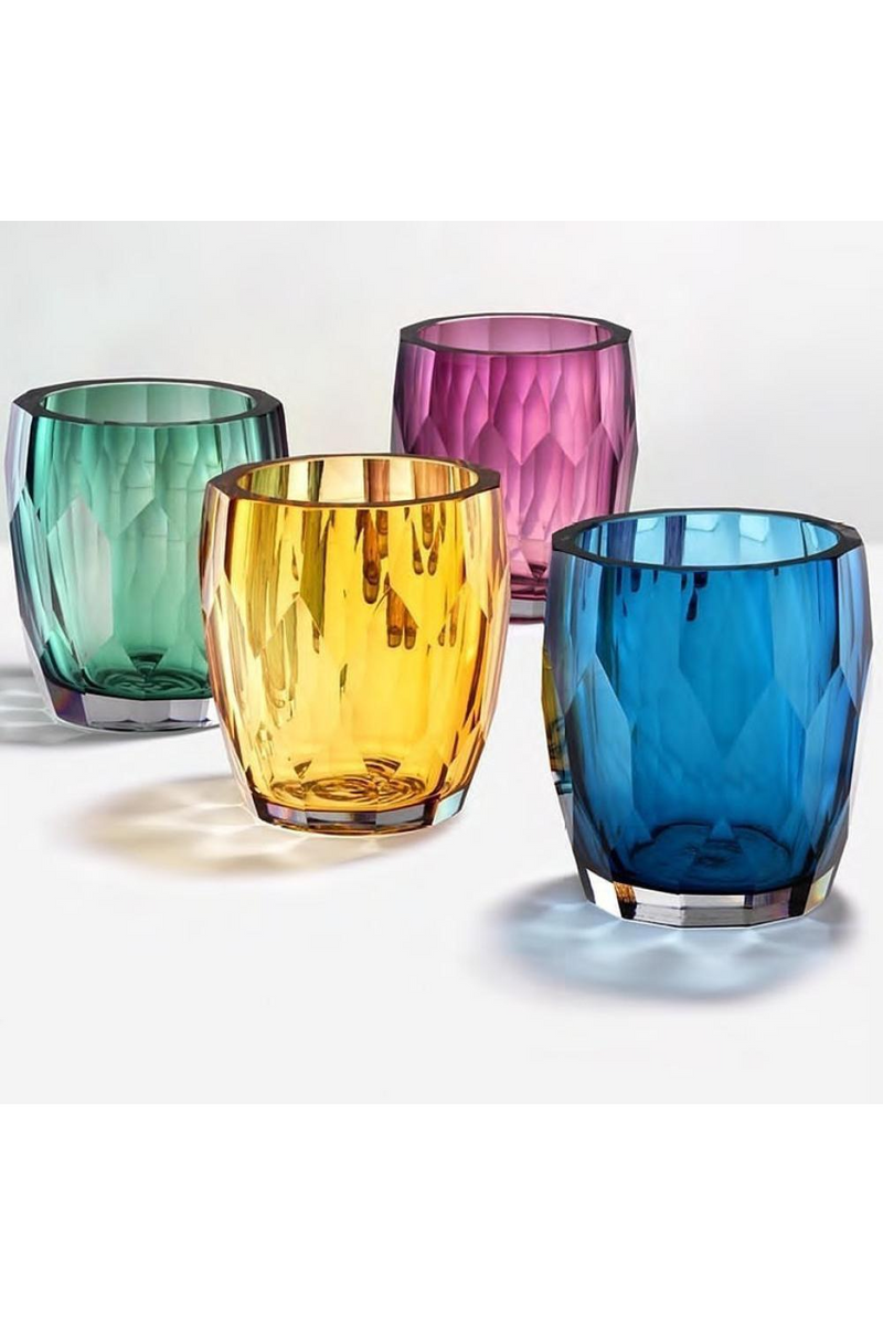 Vase en verre bleu | Eichholtz Marquis | Meubleluxe.fr