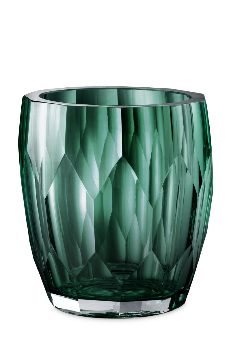 Vase en verre vert | Eichholtz Marquis | Meubleluxe.fr
