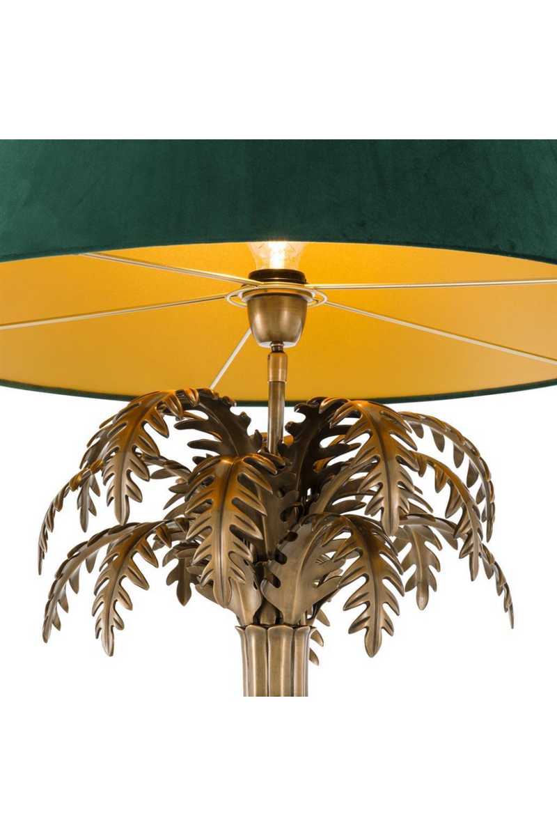 Lampe de table en feuille de laiton | Eichholtz Desert Star | Meubleluxe.fr
