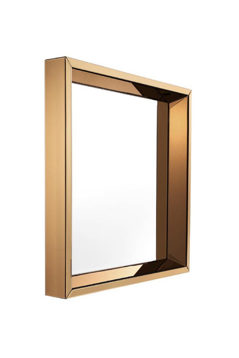 Miroir carré doré | Eichholtz Sloan | Meubleluxe.fr