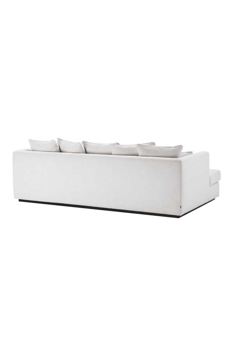 Canapé 4 places en tissu blanc | Eichholtz Taylor Lounge | Meubleluxe.fr