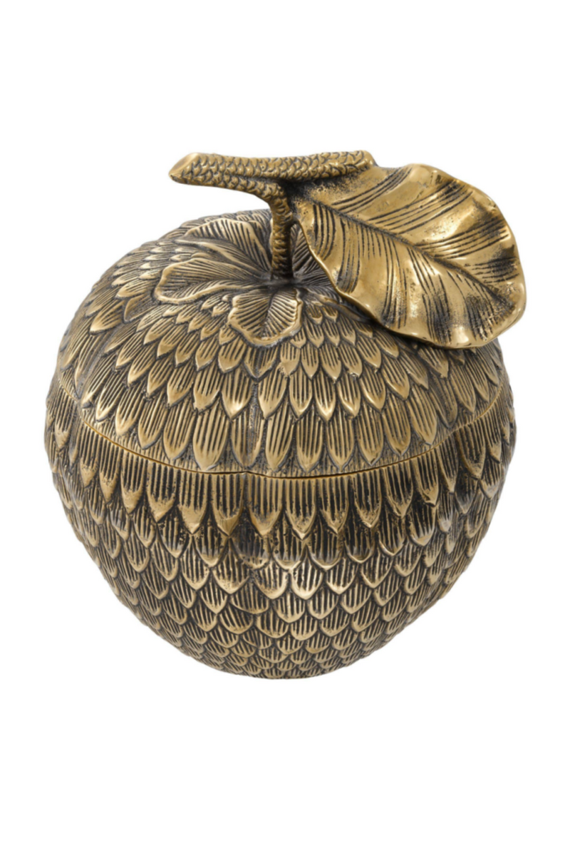Boite décorative pomme doré | Eichholtz Custard Apple | Meubleluxe.fr