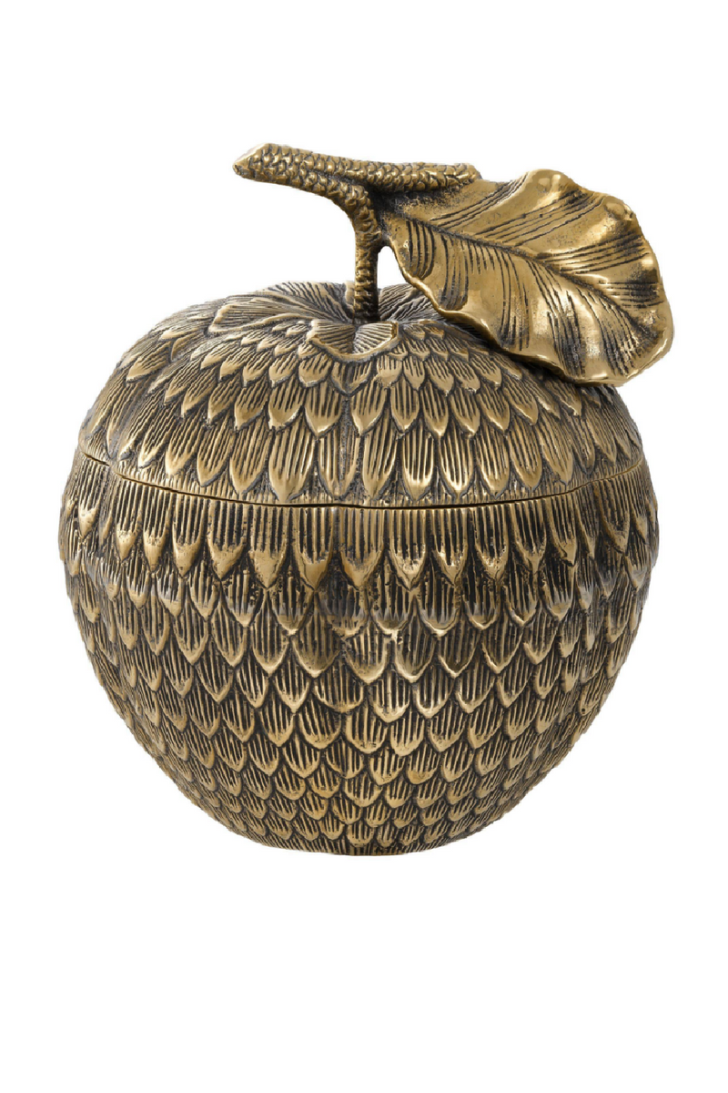 Boite décorative pomme doré | Eichholtz Custard Apple | Meubleluxe.fr