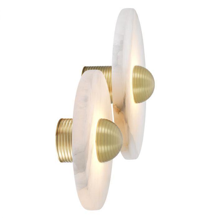 Alabaster Disc Wall Lamp - L | Eichholtz Nomad | OROA - Luxury Lighting