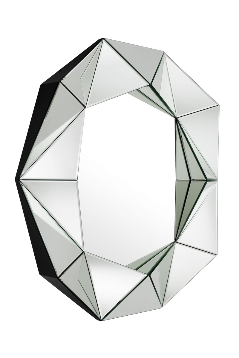 Miroir mural diamant argenté | Eichholtz Del Ray | Meubleluxe.fr