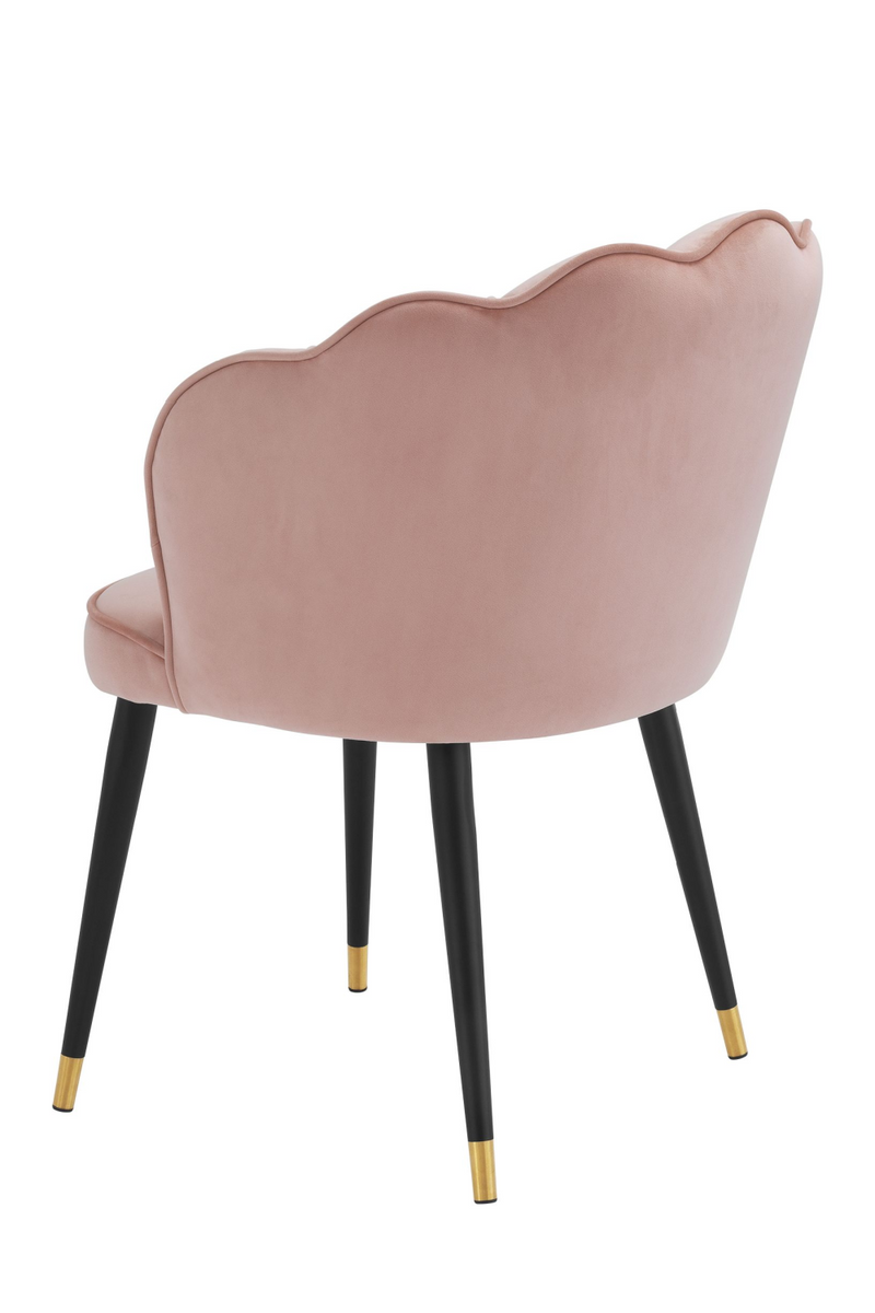 Chaise en velours rose | Eichholtz Bristol | Meubleluxe.fr