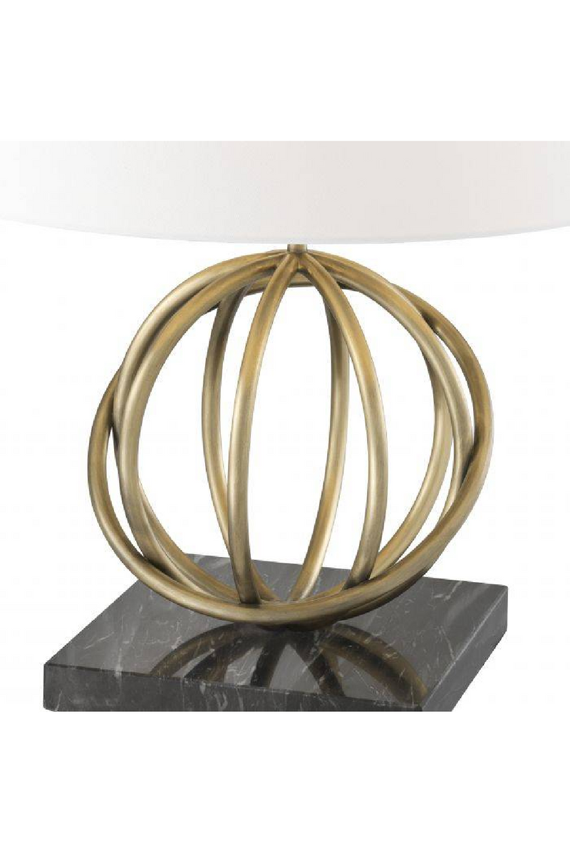 Lampe de table dorée sphère | Eichholtz Edition | Meubleluxe.fr