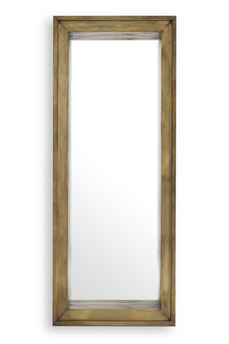 Miroir rectangulaire vintage en laiton | Eichholtz Magenta | Meubleluxe.fr