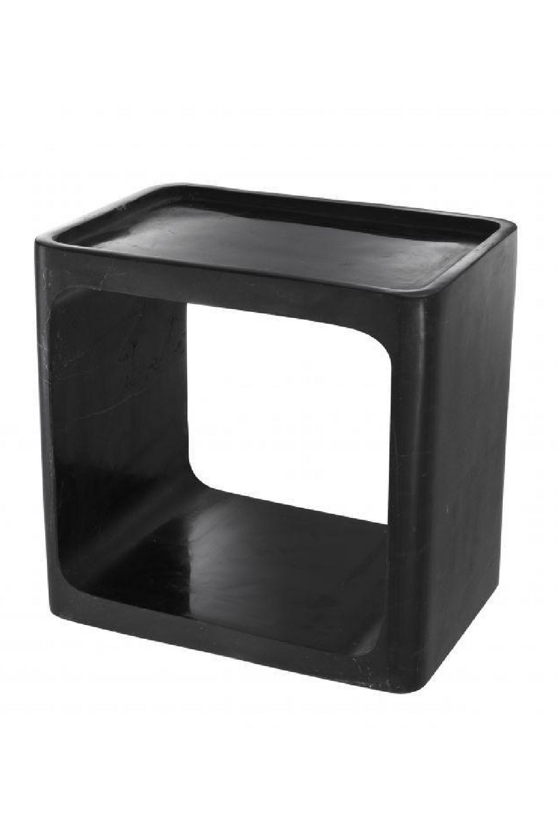 Table d'appoint en marbre noir | Eichholtz Vesuvio | Meubleluxe.fr