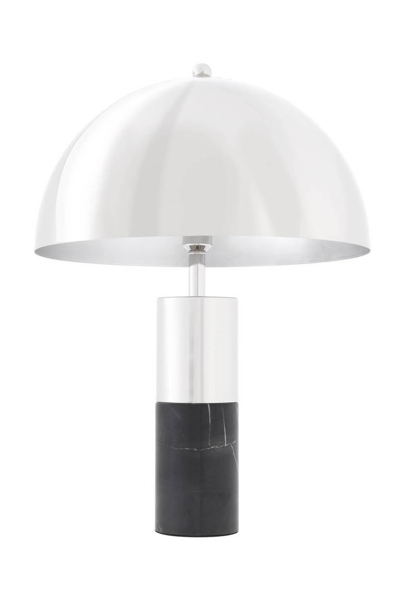 Lampe de table à dôme argenté | Eichholtz Flair | Meubleluxe.fr