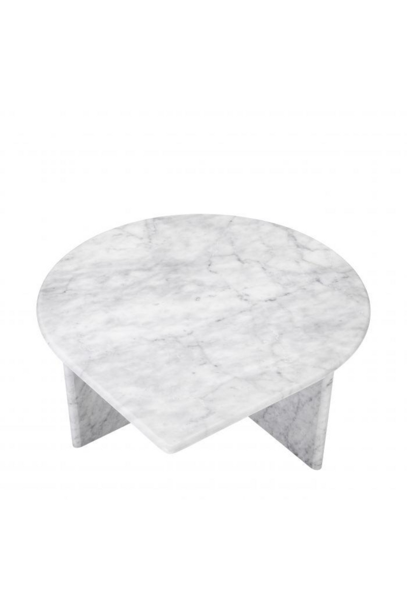 Table basse gigogne en marbre (lot de 3) | Eichholtz Naples | Meubleluxe.fr