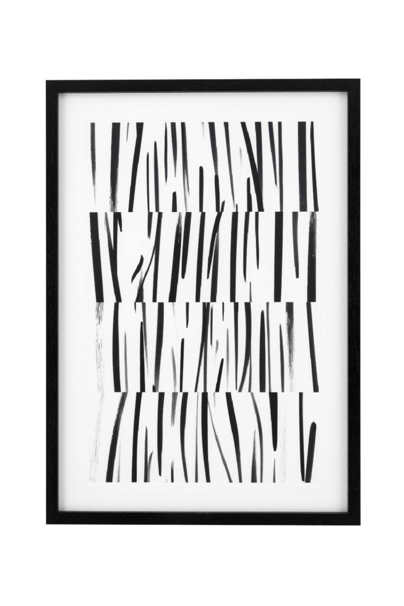 Tableau noir et blanc Melotti | Eichholtz Study of Cloth Drawing | Meubleluxe.fr