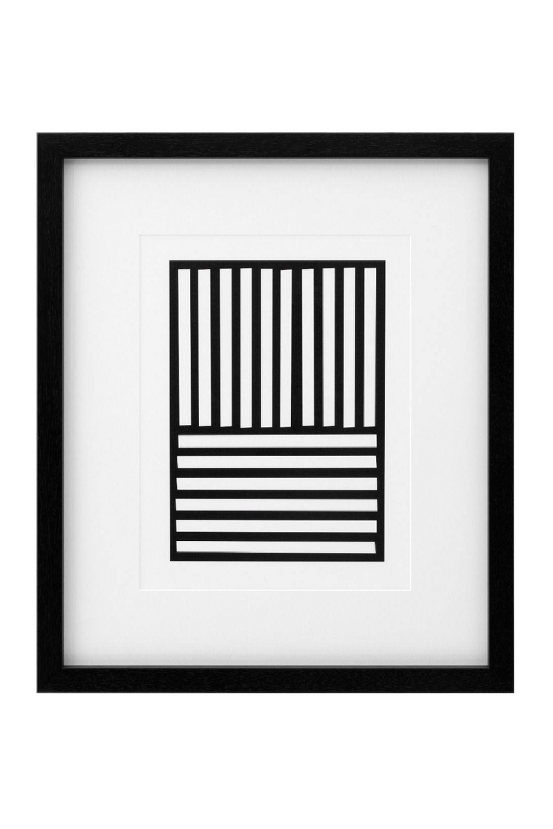 Tableaux graphiques noir et blanc (lot de 6) | Eichholtz Artwork | Meubleluxe.fr