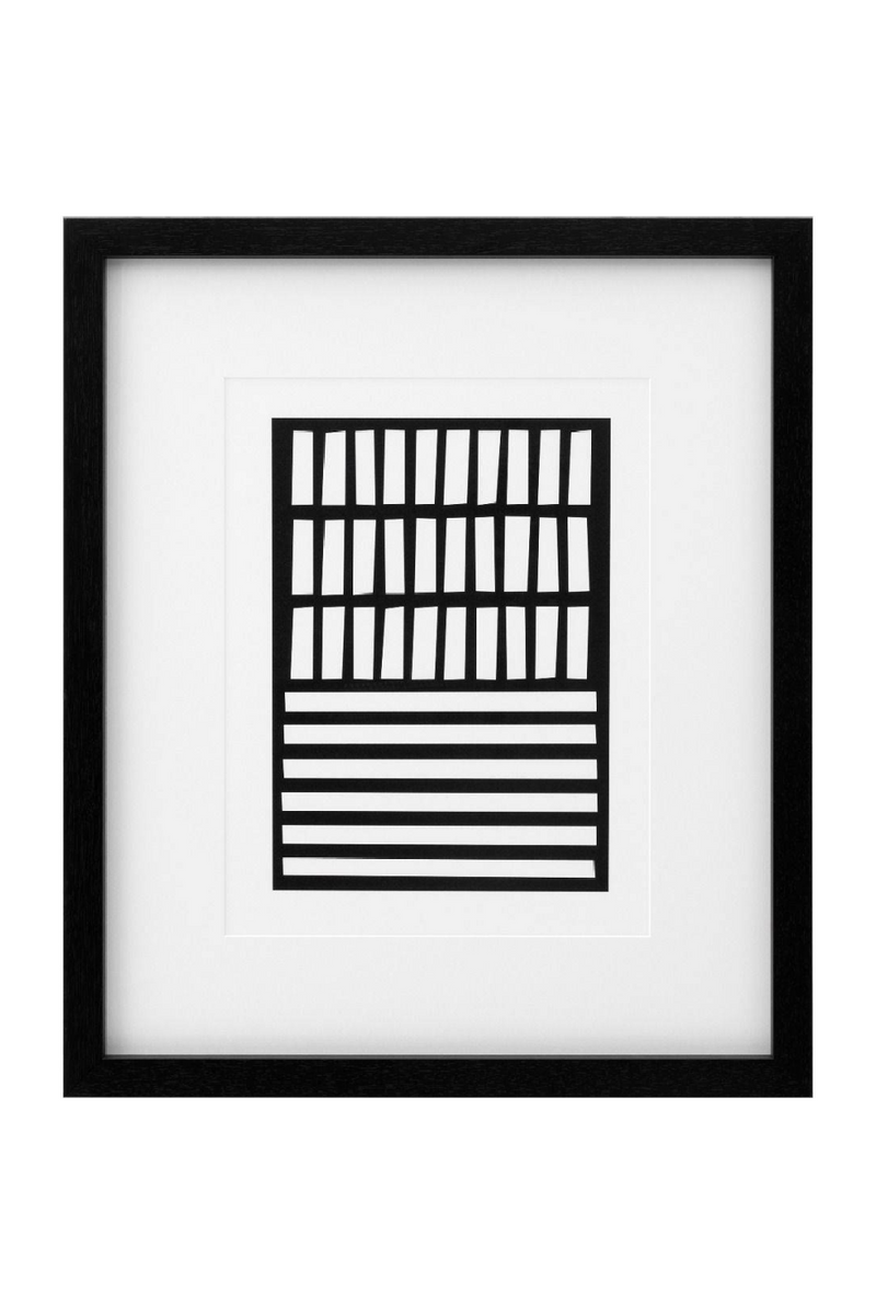 Tableaux graphiques noir et blanc (lot de 6) | Eichholtz Artwork | Meubleluxe.fr