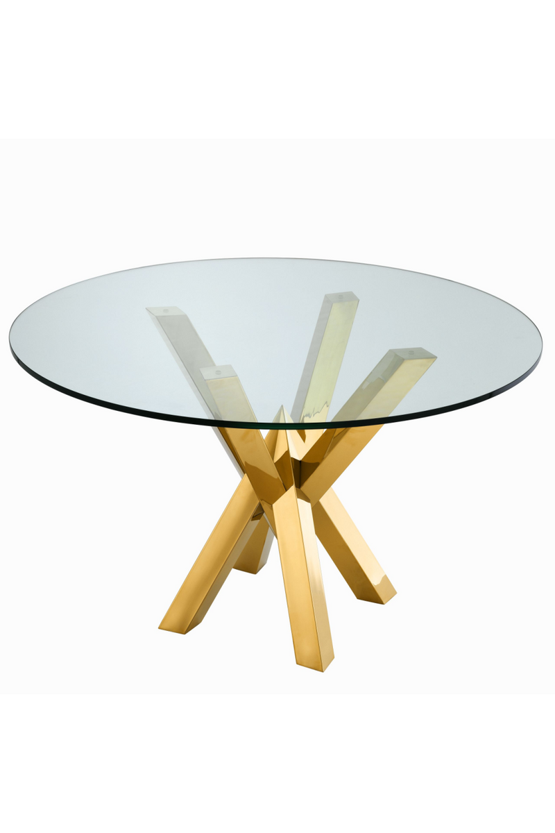 Table de salle à manger dorée | Eichholtz Triumph | Meubleluxe.fr