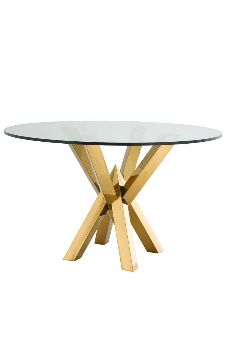 Table de salle à manger dorée | Eichholtz Triumph | Meubleluxe.fr