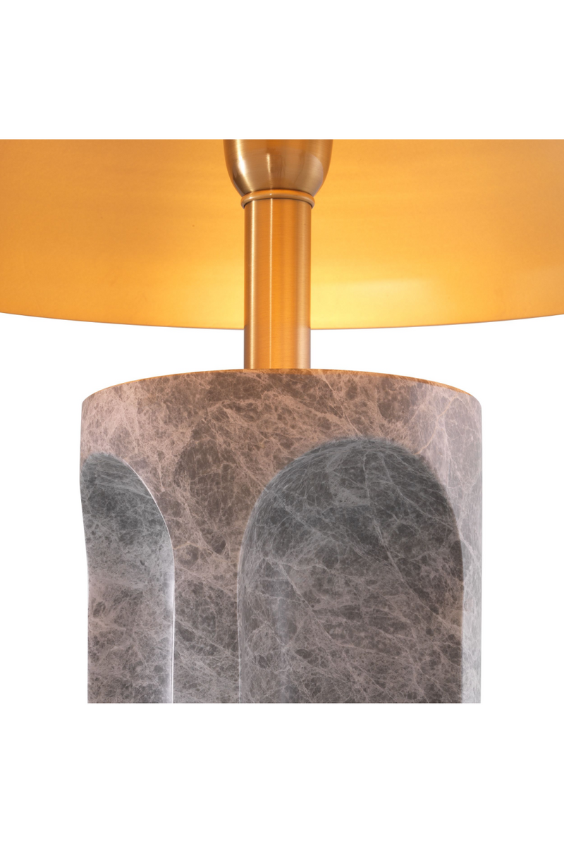 Lampe de table arrondie en laiton | Eichholtz Absolute | Meubleluxe.fr