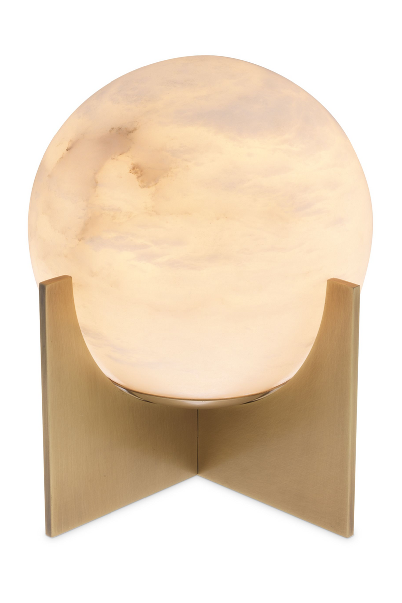 Lampe de table antique en albâtre S | Eichholtz Scorpios | Meubleluxe.fr