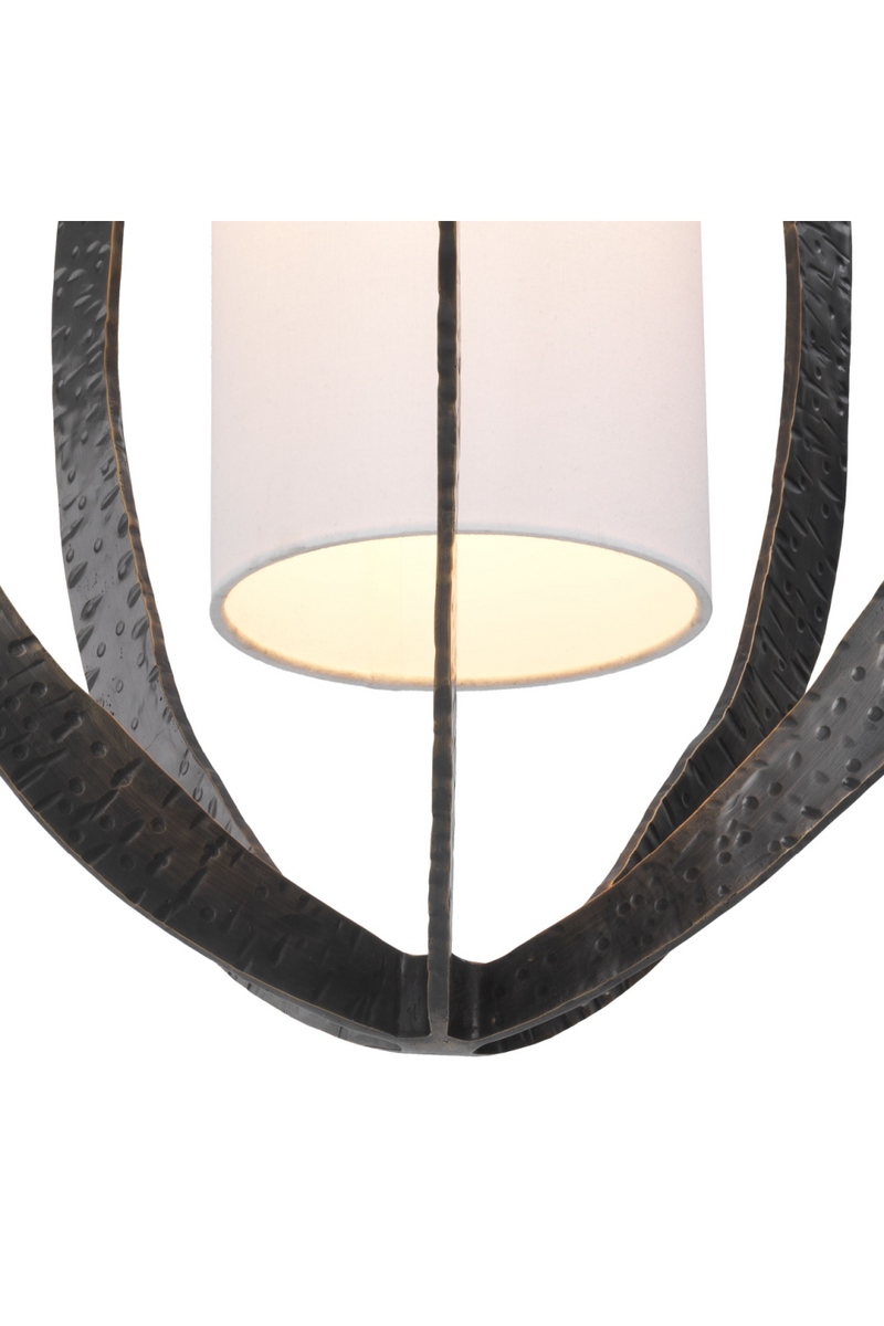 Lustre lanterne en bronze | Eichholtz Luciano | Meubleluxe.fr