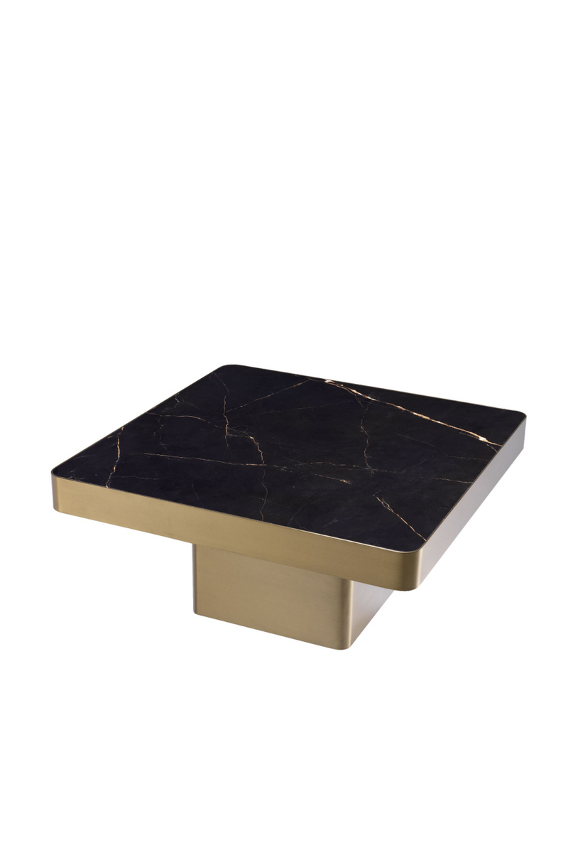 Table basse carrée dorée | Eichholtz Luxus | Meubleluxe.fr