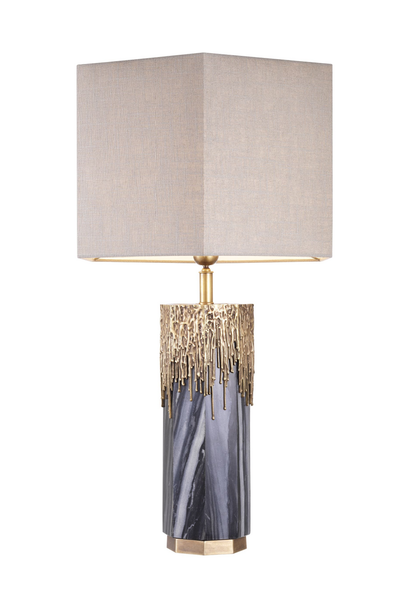 Lampe de table en marbre | Eichholtz Miller | Meubleluxe.fr