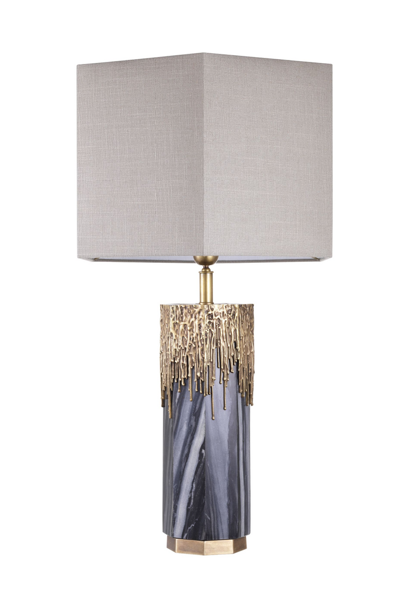 Lampe de table en marbre | Eichholtz Miller | Meubleluxe.fr