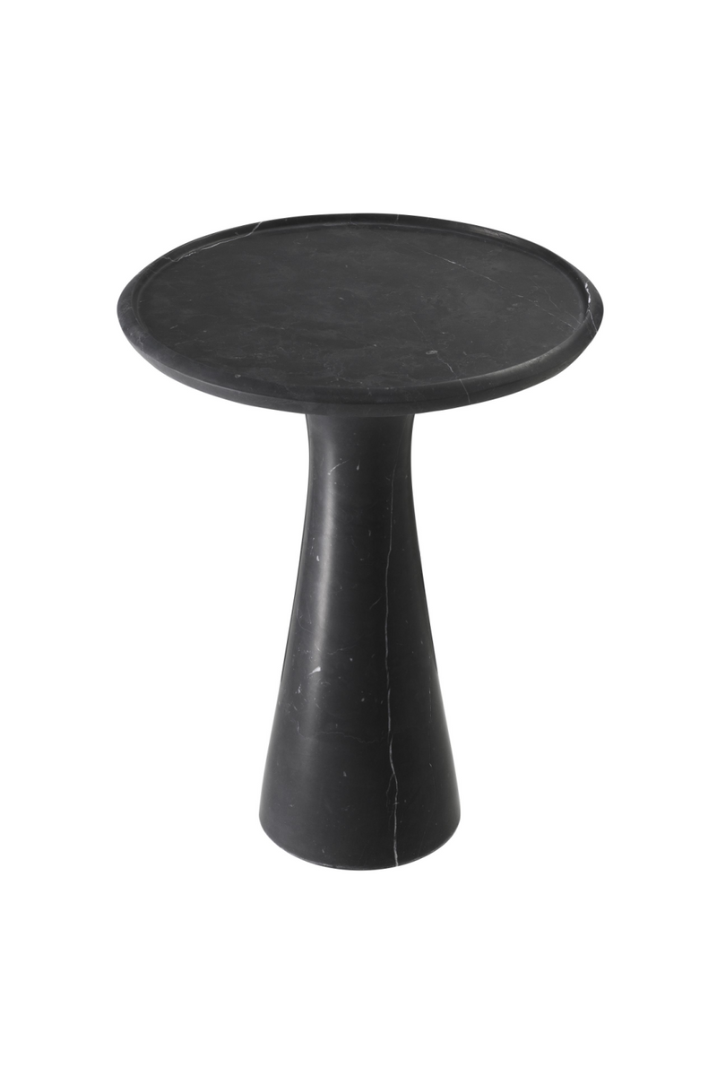 Table d'appoint marbre noir -XL- | Eichholtz Pompano | Meubleluxe.fr