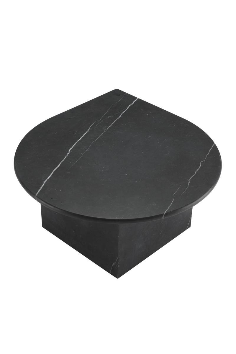 Table basse en marbre noir (lot de 3) | Eichholtz Naples | Meubleluxe.fr