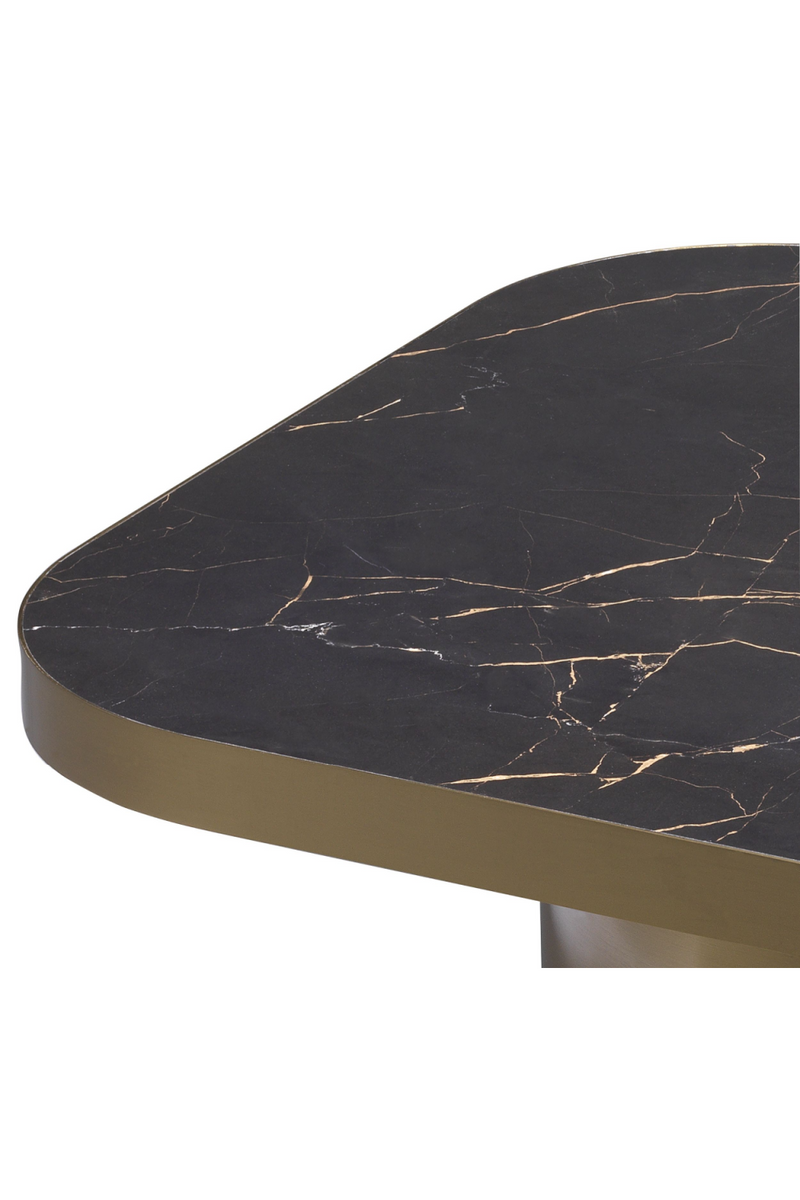 Table d'appoint en céramique et marbre | Eichholtz Proximity | Meubleluxe.fr