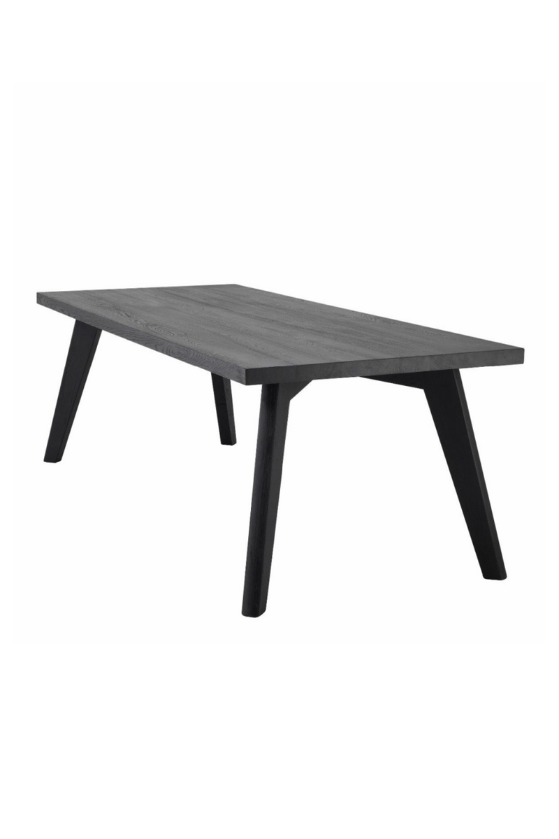 Table à manger rectangulaire en chêne noir | Eichholtz Biot | Meubleluxe.fr