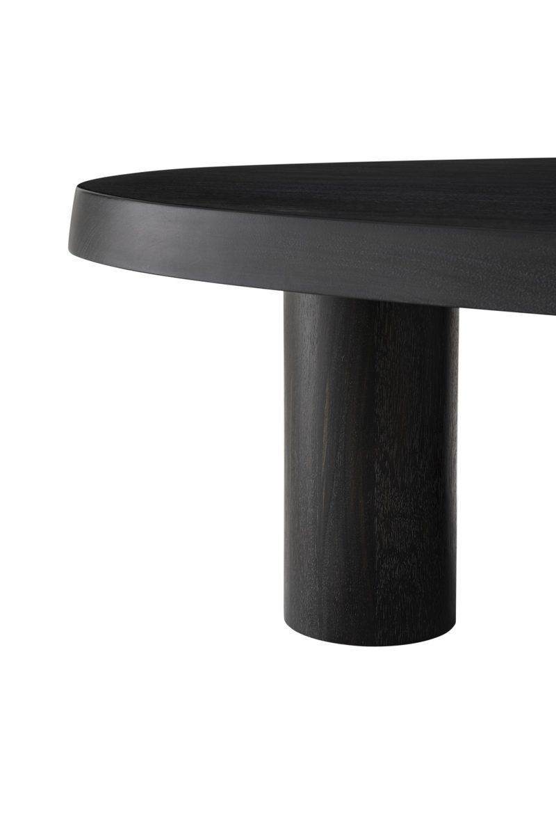 Table basse en bois massif d'acajou gris anthracite | Eichholtz Prelude | Meubleluxe.fr